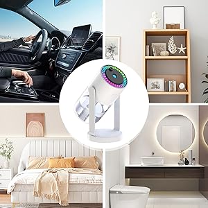 Star Projector with Humidifier