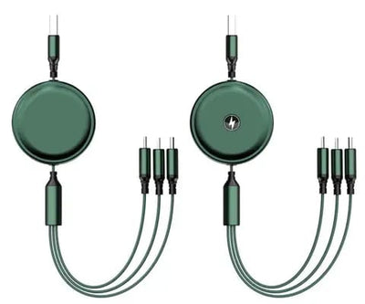 Hot Selling Quality 5Th Gear Adjustment 3In1 Charging Data Cable Phone Type C Android For IOS Type-C Micro Phone