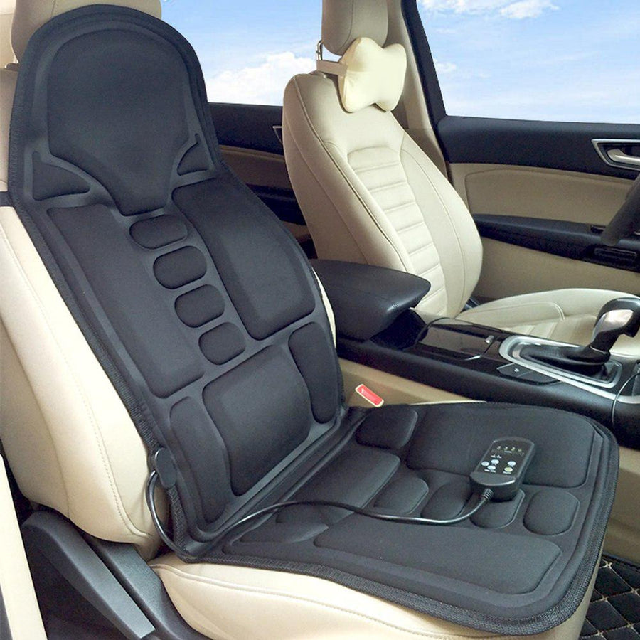 Massage Full Size Seat Topper Back And Neck Massager With Soothing Heat Function